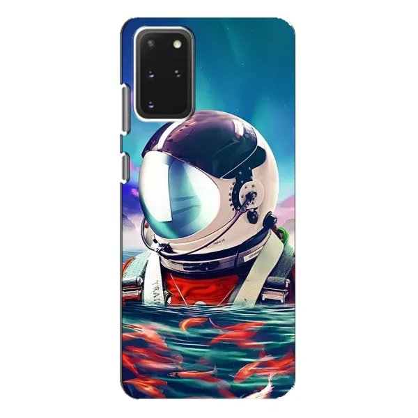 Чехол с рисунком «Космонавт в воде» для Samsung Galaxy S20 Plus Чехол с рисунком «Космонавт в воде» для Samsung Galaxy S20 Plus