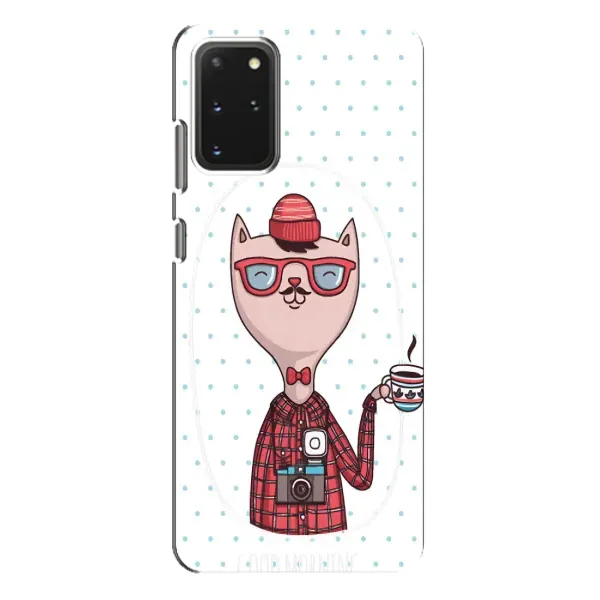 Чехол с рисунком «Кот аристократ» для Samsung Galaxy S20 Plus Чехол с рисунком «Кот аристократ» для Samsung Galaxy S20 Plus