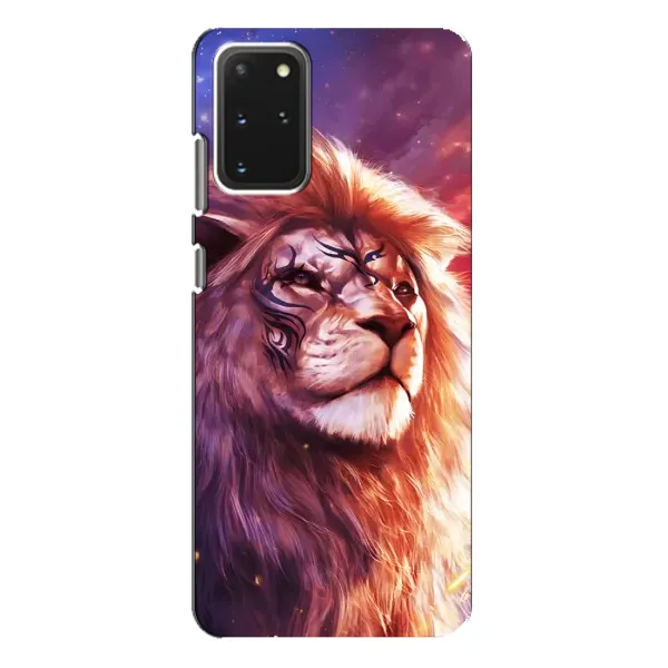 Чехол с рисунком «Красочный ЛЕВ» для Samsung Galaxy S20 Plus Чехол с рисунком «Красочный ЛЕВ» для Samsung Galaxy S20 Plus