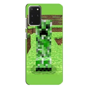 Чохли для Samsung Galaxy S20 Plus (Персонажі МайнКрафт) (Кріпер 2)
