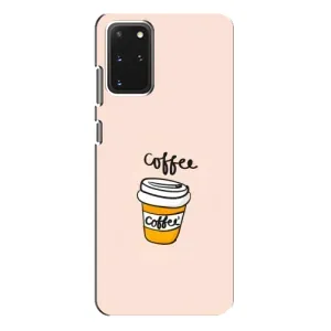 Чехол с изображением вкусной еды для Samsung Galaxy S20 Plus (Кружка кофе)