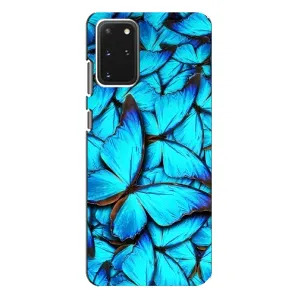 Силиконовый бампер с картинкой животных для Samsung Galaxy S20 Plus (Крылья бабочек)
