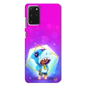 Чохол Бравл Старс для Samsung Galaxy S20 Plus (Леон у костюмі Акули)
