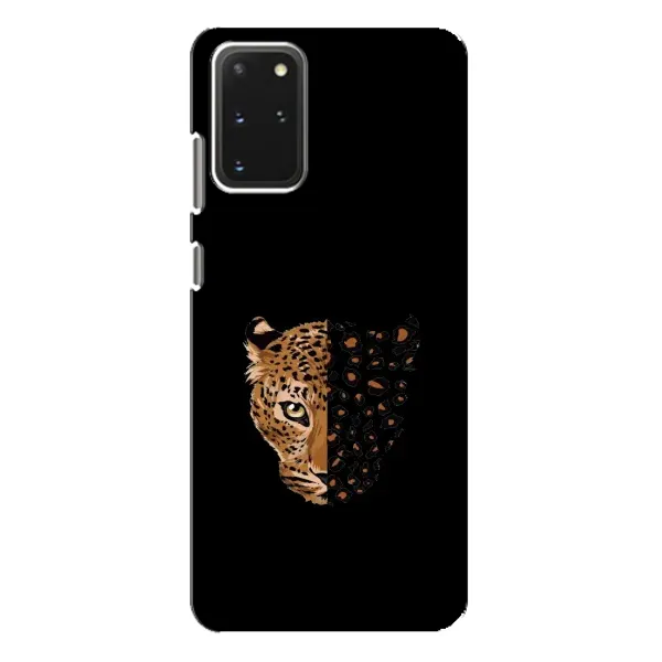 Чохол з малюнком «Леопард на чорному» для Samsung Galaxy S20 Plus Чохол з малюнком «Леопард на чорному» для Samsung Galaxy S20 Plus