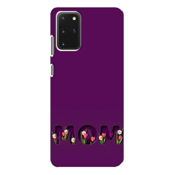 Чехол с рисунком «Мама с цветами» для Samsung Galaxy S20 Plus
