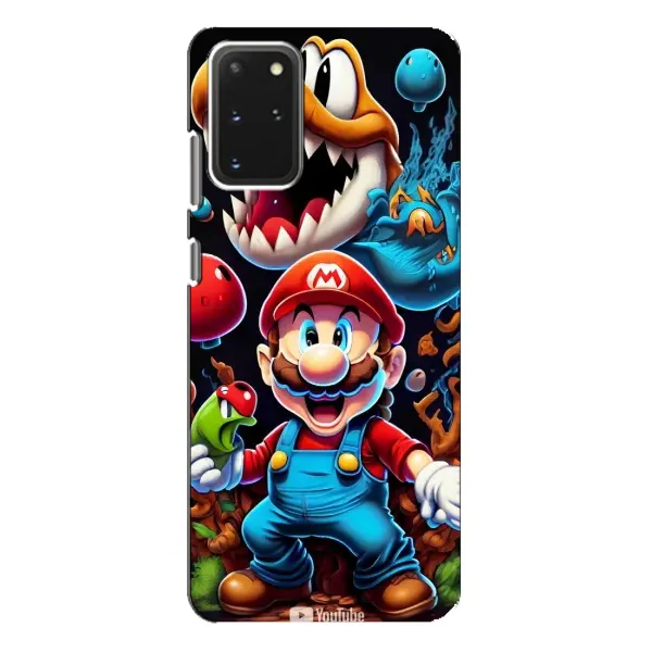 Чехол с рисунком «Марио» для Samsung Galaxy S20 Plus Чехол с рисунком «Марио» для Samsung Galaxy S20 Plus