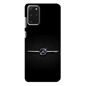 Силиконовый бампер с картинкой машины на Samsung Galaxy S20 Plus (Mercedes)