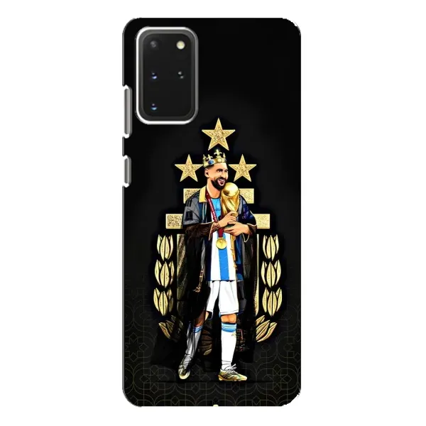 Чехол с рисунком «Месси король» для Samsung Galaxy S20 Plus Чехол с рисунком «Месси король» для Samsung Galaxy S20 Plus