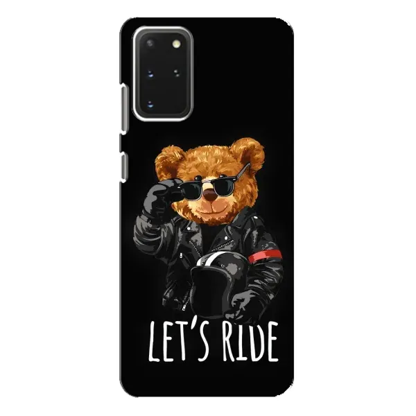 Чехол с рисунком «Модный Мишка» для Samsung Galaxy S20 Plus Чехол с рисунком «Модный Мишка» для Samsung Galaxy S20 Plus