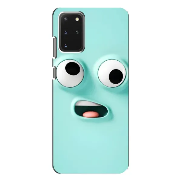 Чехол с рисунком «Забавное мятное лицо» для Samsung Galaxy S20 Plus Чехол с рисунком «Забавное мятное лицо» для Samsung Galaxy S20 Plus