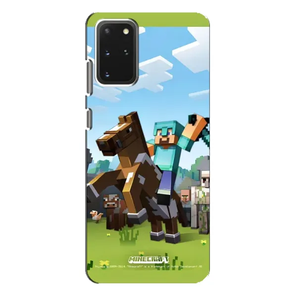 Чехол с рисунком «На коне» для Samsung Galaxy S20 Plus
