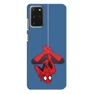 Чохол Супергерой Людина Павук на Samsung Galaxy S20 Plus (На павутині)