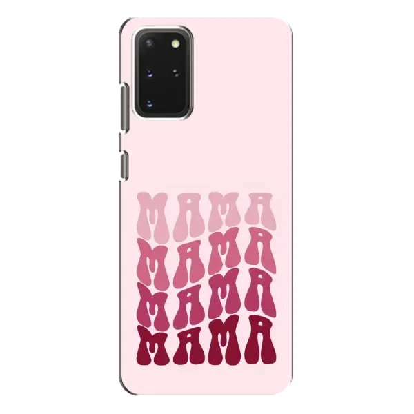 Чехол с рисунком «Надпись мама» для Samsung Galaxy S20 Plus