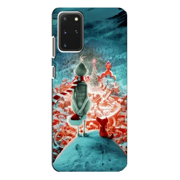 Чехол с рисунком «Новогодний Гринч» для Samsung Galaxy S20 Plus Чехол с рисунком «Новогодний Гринч» для Samsung Galaxy S20 Plus