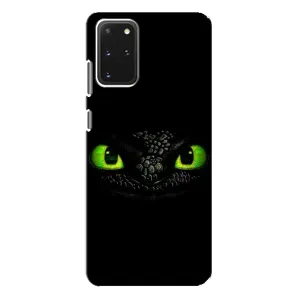 Чехол дракон Беззубик для Samsung Galaxy S20 Plus (Глаза Беззубика)