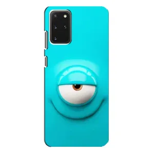 Силиконовые Чехлы (смешные стикеры) для Samsung Galaxy S20 Plus (Одноглазик)