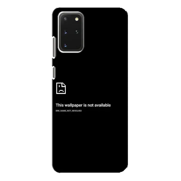 Чохол з малюнком «Помилка» для Samsung Galaxy S20 Plus Чохол з малюнком «Помилка» для Samsung Galaxy S20 Plus