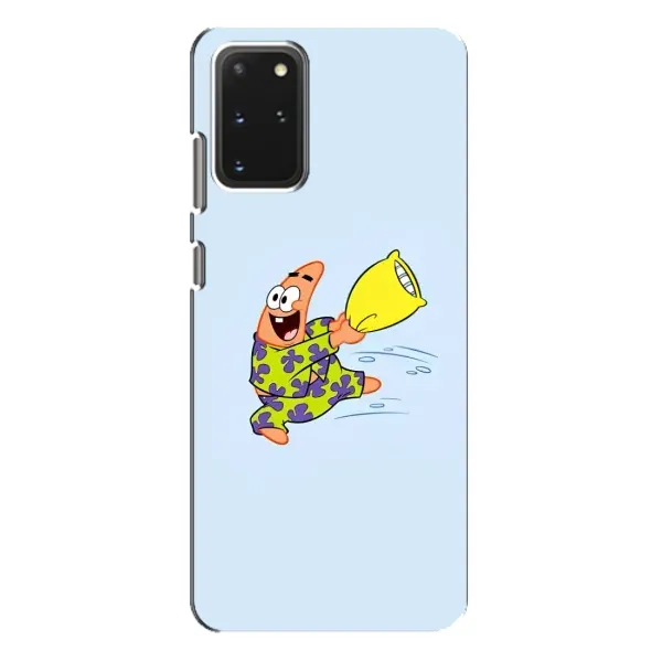 Чехол с рисунком «Патрик с подушкой» для Samsung Galaxy S20 Plus Чехол с рисунком «Патрик с подушкой» для Samsung Galaxy S20 Plus