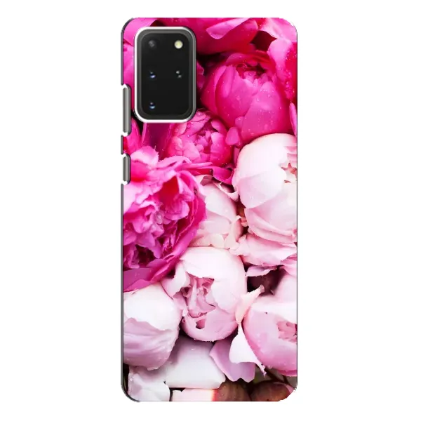Чехол с рисунком «Пионы» для Samsung Galaxy S20 Plus Чехол с рисунком «Пионы» для Samsung Galaxy S20 Plus