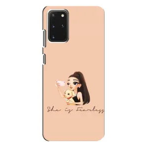 Силіконовый Чохол на Samsung Galaxy S20 Plus з картинкой Модных девушек (З собакою)