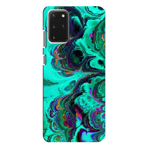 Чехол с рисунком «Салатный мрамор» для Samsung Galaxy S20 Plus Чехол с рисунком «Салатный мрамор» для Samsung Galaxy S20 Plus