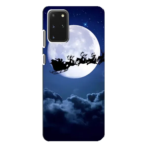 Чехол с рисунком «Санта - луна» для Samsung Galaxy S20 Plus Чехол с рисунком «Санта - луна» для Samsung Galaxy S20 Plus