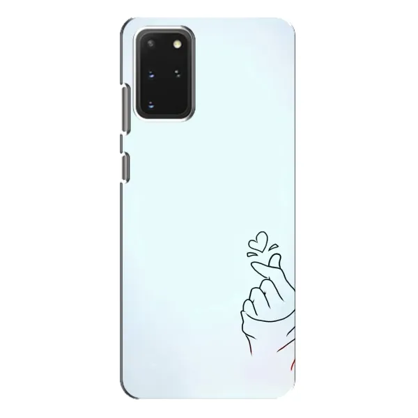 Чохол з малюнком «Сердечко на блакитному» для Samsung Galaxy S20 Plus Чохол з малюнком «Сердечко на блакитному» для Samsung Galaxy S20 Plus