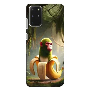 Чехол с мемами тралалело тралала для Samsung Galaxy S20 Plus (Шимпанзини бананини)