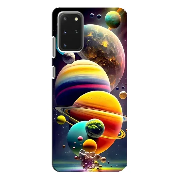 Чехол с рисунком «Солнечна система» для Samsung Galaxy S20 Plus