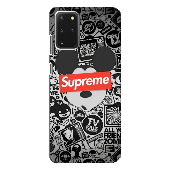 Чехол с рисунком «Supreme Маус» для Samsung Galaxy S20 Plus