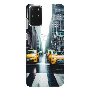Силиконовый бампер (Работники) на Samsung Galaxy S20 Plus (Такси)