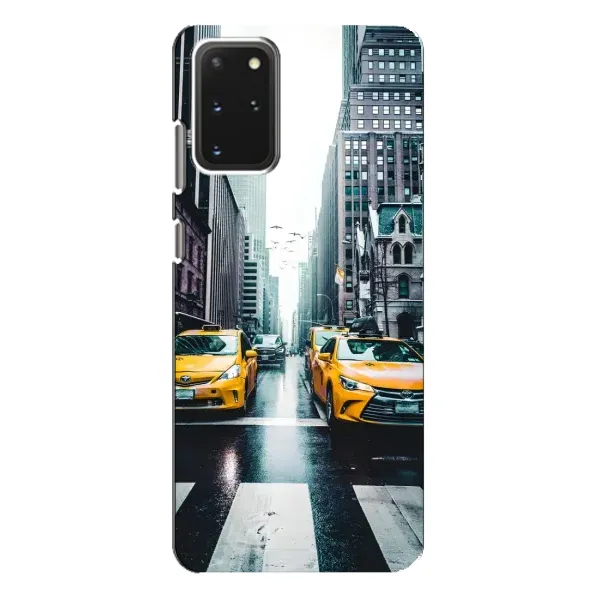 Чехол с рисунком «Такси» для Samsung Galaxy S20 Plus Чехол с рисунком «Такси» для Samsung Galaxy S20 Plus