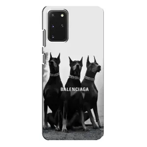 Чехол ДОБЕРМАН для Samsung Galaxy S20 Plus (Три добермана)