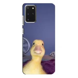 Бампер с принтом Мемы для Samsung Galaxy S20 Plus (Утка)
