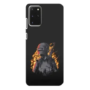 Чохол з картинкою "Герой Pubg" на Samsung Galaxy S20 Plus (В полум'ї)
