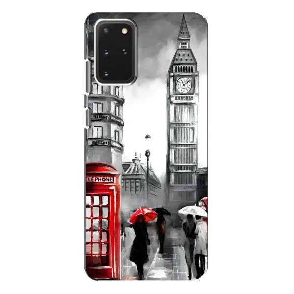 Чехол с рисунком «Вид на Биг Бен» для Samsung Galaxy S20 Plus Чехол с рисунком «Вид на Биг Бен» для Samsung Galaxy S20 Plus