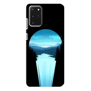 Літній Чохол на Samsung Galaxy S20 Plus (Синій Водоспад)