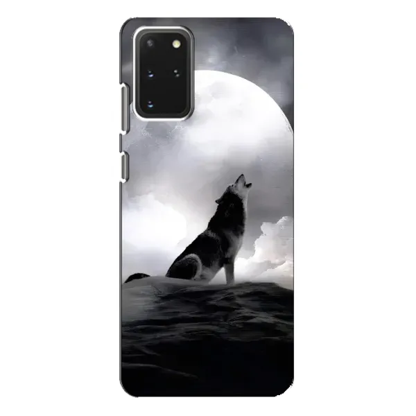 Чехол с рисунком «Волк и луна» для Samsung Galaxy S20 Plus Чехол с рисунком «Волк и луна» для Samsung Galaxy S20 Plus