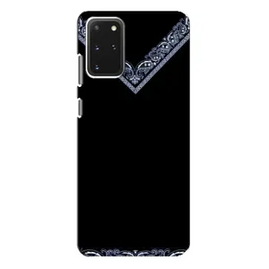 Силиконовый Чехол на Samsung Galaxy S20 Plus (Воротник вышиванки)