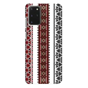 Силиконовый Чехол на Samsung Galaxy S20 Plus с картинкой Вышиванки (Вышиваночки)