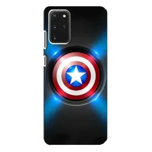 Чохол с Щітом Капітана Америки на Samsung Galaxy S20 Plus (Яскраий Щит Капітана)
