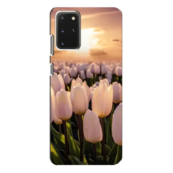 Чехол с рисунком «Закат с цветами» для Samsung Galaxy S20 Plus Чехол с рисунком «Закат с цветами» для Samsung Galaxy S20 Plus