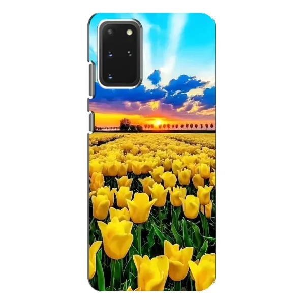 Чехол с рисунком «Желтые тюльпаны» для Samsung Galaxy S20 Plus Чехол с рисунком «Желтые тюльпаны» для Samsung Galaxy S20 Plus