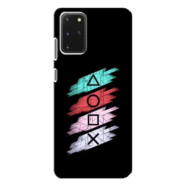 Чехол с рисунком «Значки Sony» для Samsung Galaxy S20 Plus Чехол с рисунком «Значки Sony» для Samsung Galaxy S20 Plus