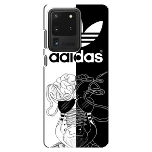 Чехол в стиле "Адидас" для Самсунг С20 Ультра (Adidas шнурки)