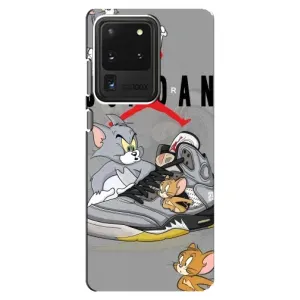 Силиконовый Чехол Nike Air Jordan на Самсунг С20 Ультра (Air Jordan)