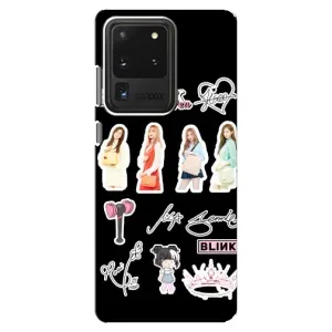 Чехлы с картинкой для Samsung Galaxy S20 Ultra (Арт блэкпинг)