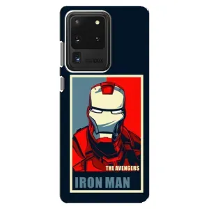 Чехол Супергерой Железный человек на Samsung Galaxy S20 Ultra (Art Iron man)