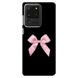 Чохол банти для Samsung Galaxy S20 Ultra (Бант на чорному)