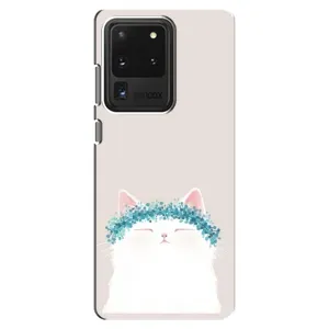 Чохол на тематику: Коти для Samsung Galaxy S20 Ultra (Білий котик)